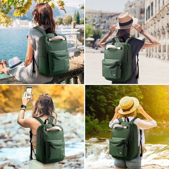 Fern Green Waterproof Backpack - BRAND NEW IN BOX. - Picture 3 of 7